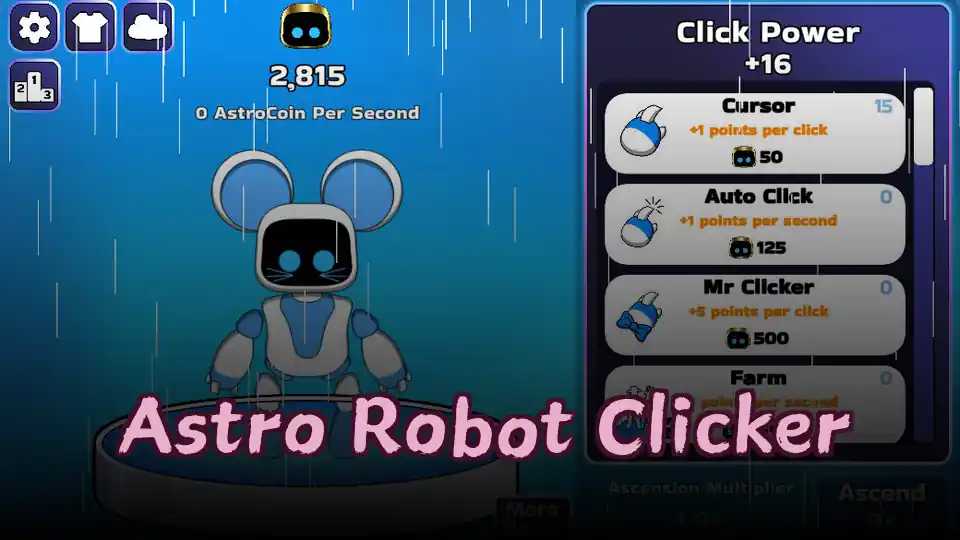 Astro Robot Clicker