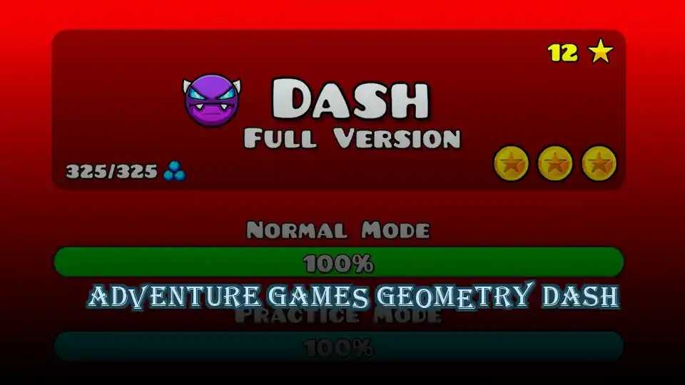 Adventure Games Geometry Dash