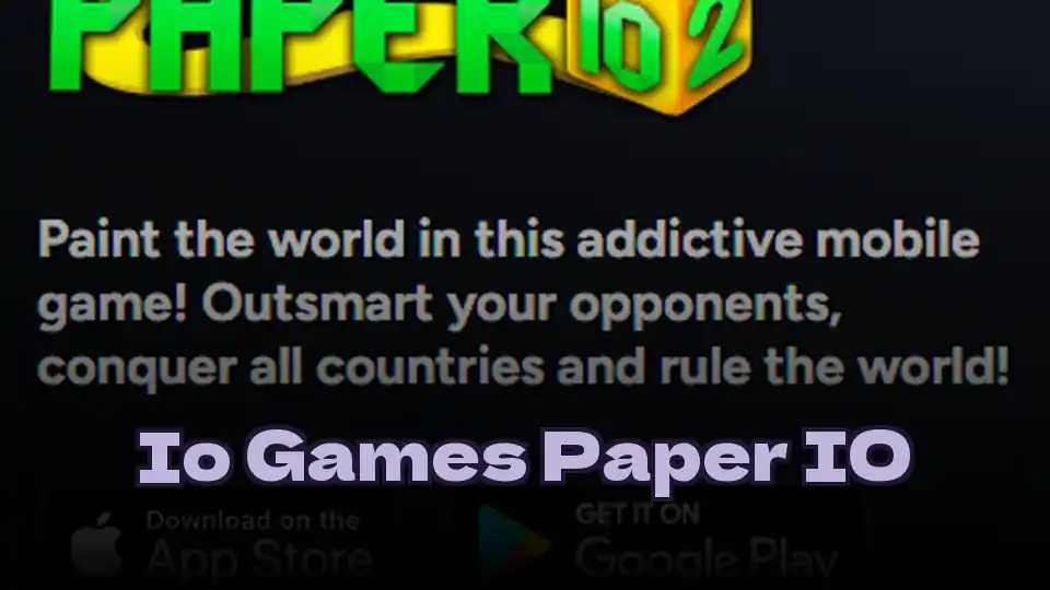 Io Games Paper IO