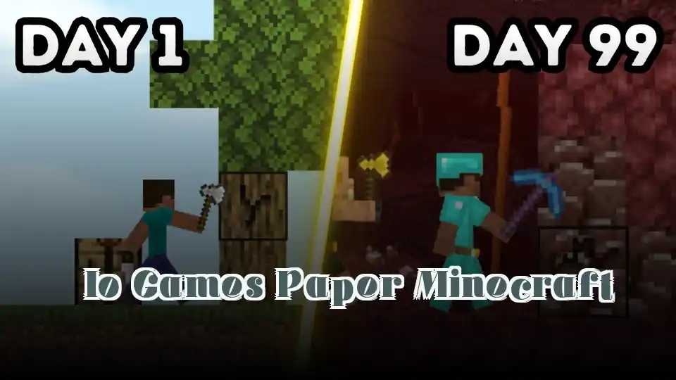 Io Games Paper Minecraft