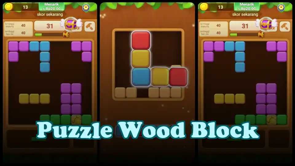 Puzzle Wood Block