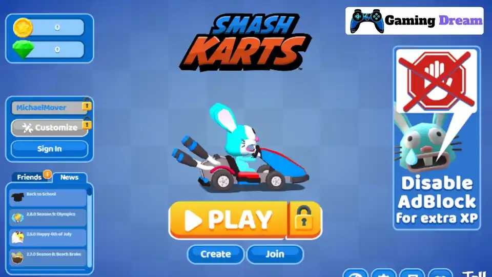 Smash Karts Unblocked