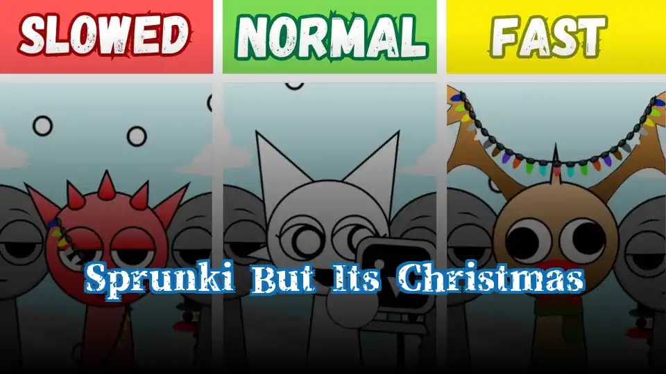 Sprunki But Its Christmas