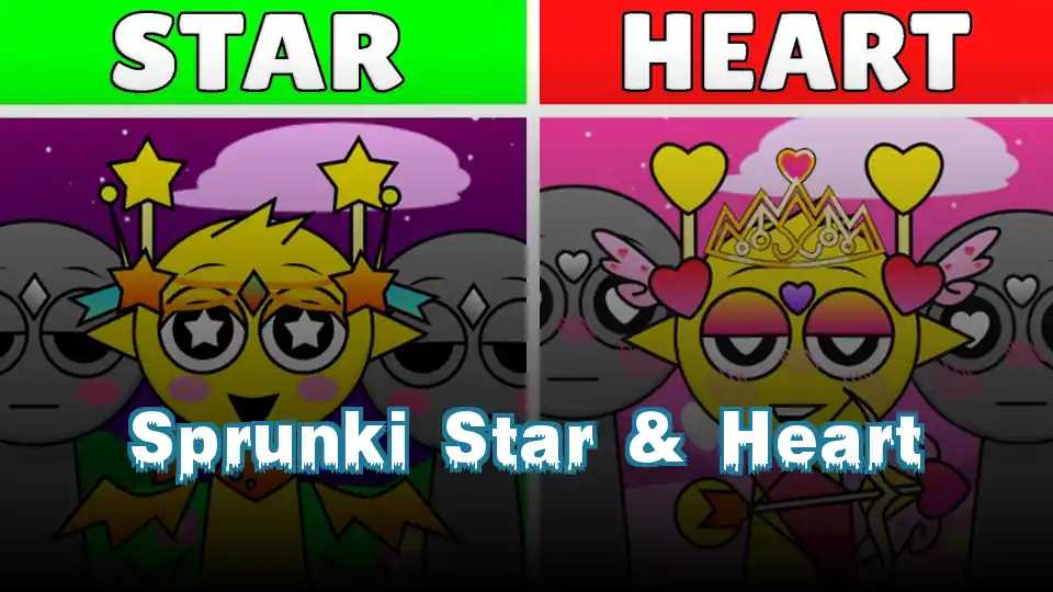 Sprunki Star & Heart