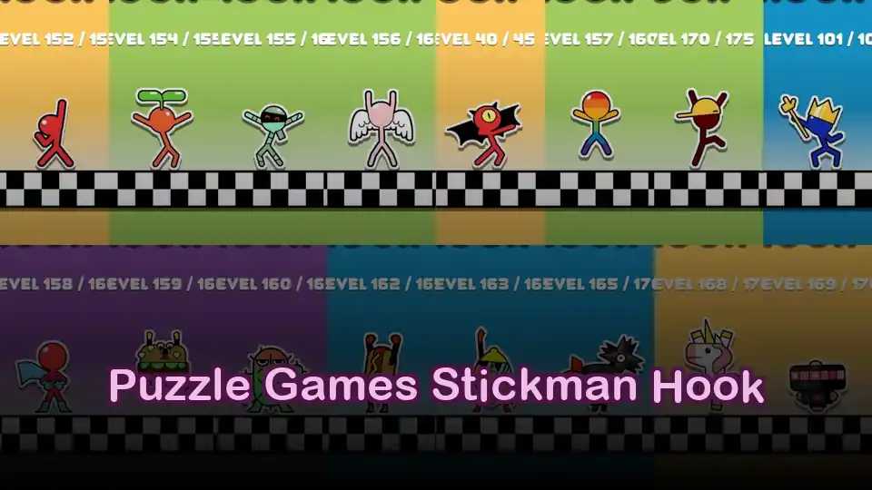 Puzzle Games Stickman Hook