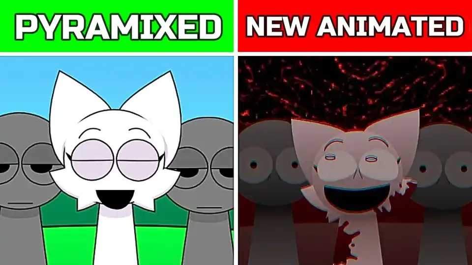 Sprunki Pyramixed IncrediBox