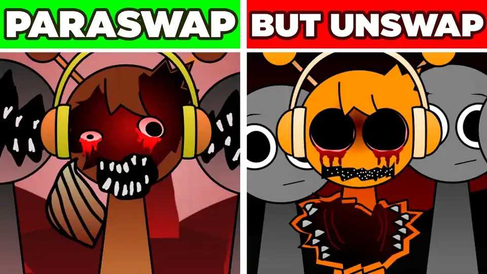 Sprunki Swap but Parasprunki