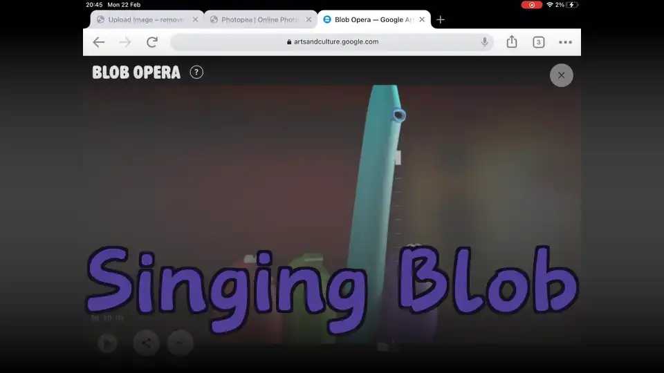 Singing Blob