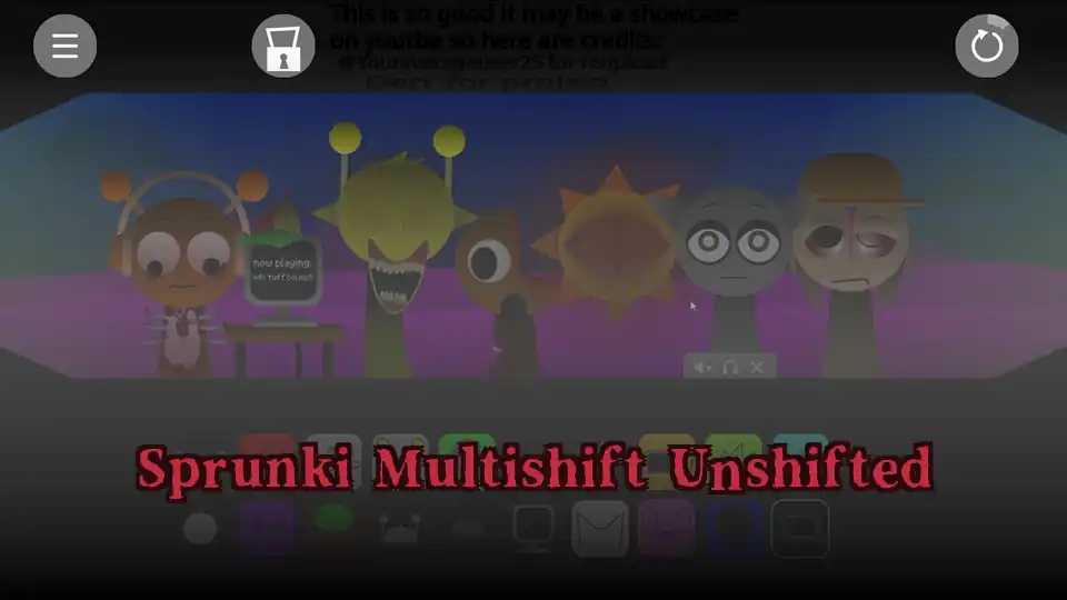Sprunki Multishift Unshifted