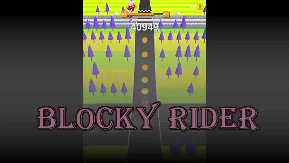 Blocky Rider