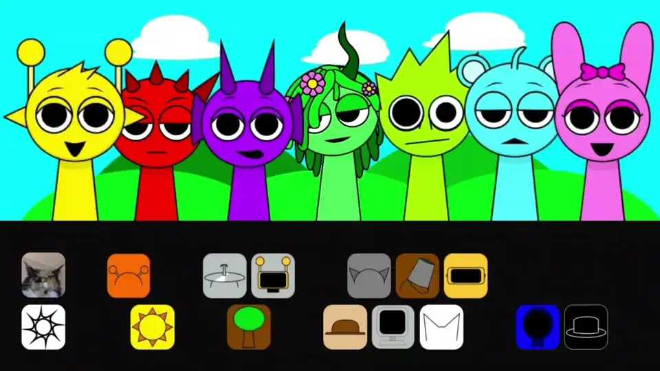 Sprunki Monster Music Beats