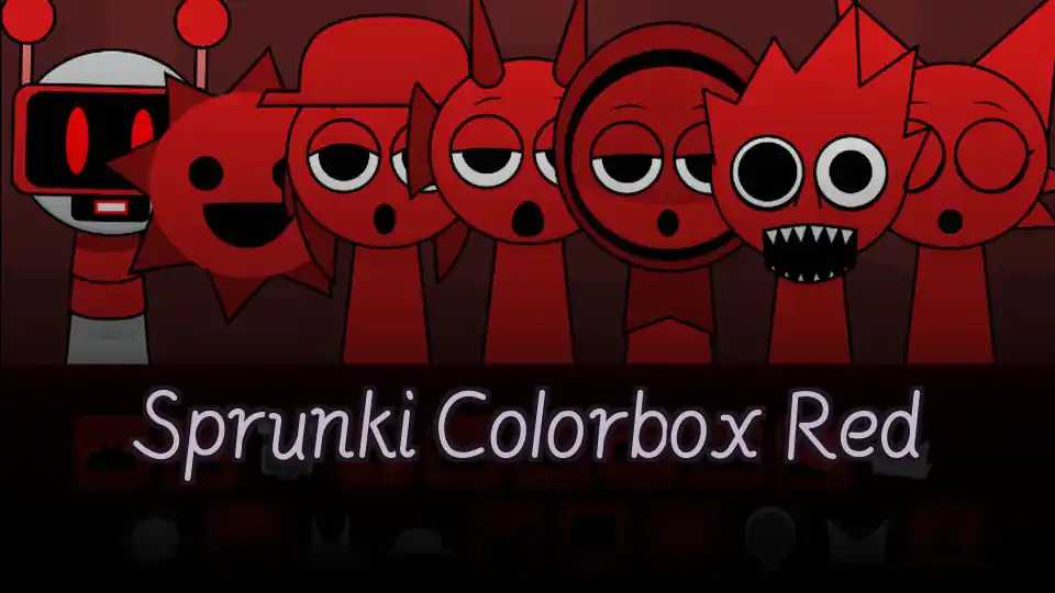 Sprunki Colorbox Red