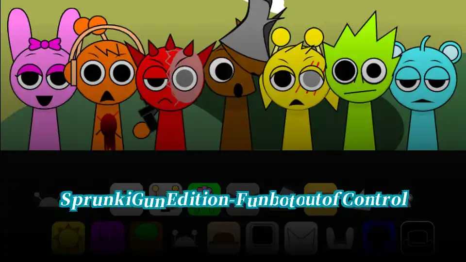Sprunki Gun Edition - Funbot out of Control