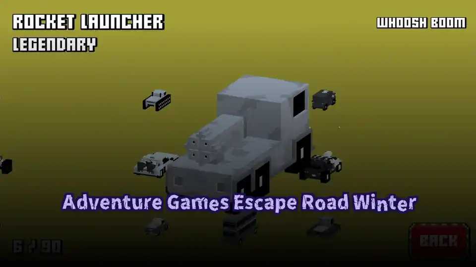 Adventure Games Escape Road Winter