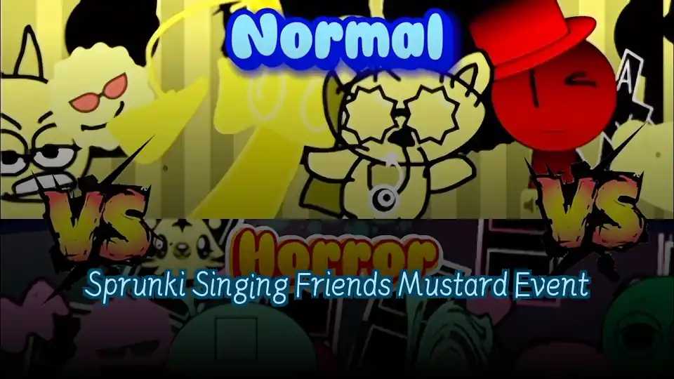 Sprunki Singing Friends Mustard Event