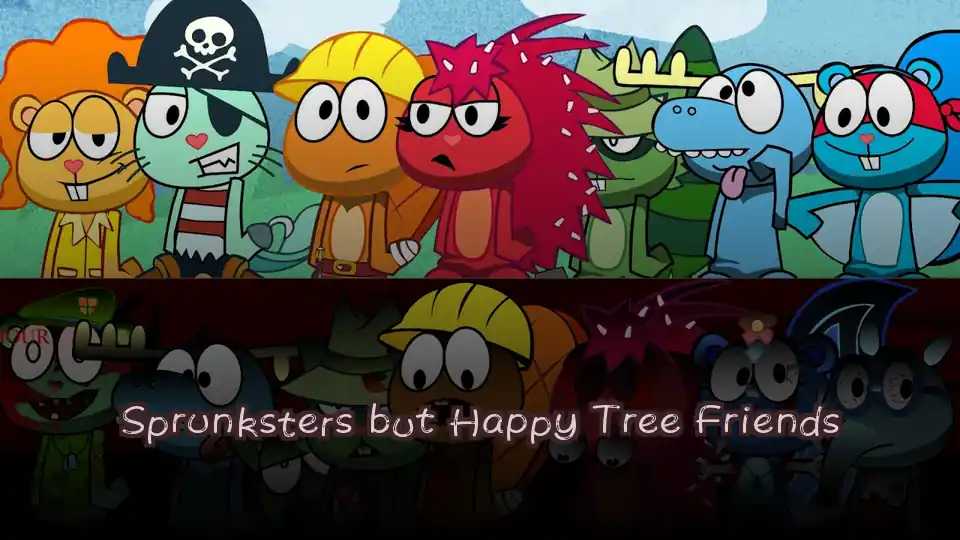 Sprunksters but Happy Tree Friends