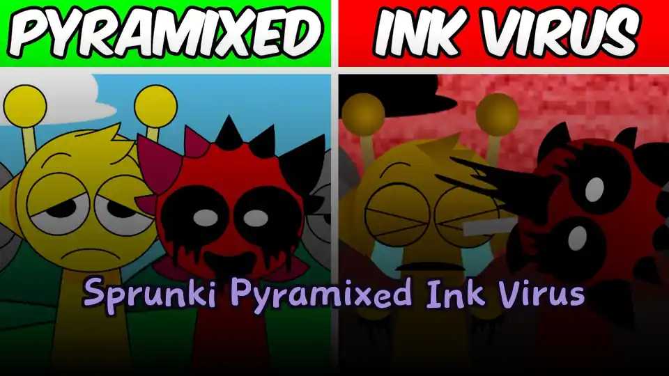 Sprunki Pyramixed Ink Virus