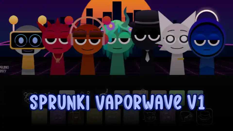 Sprunki Vaporwave V1