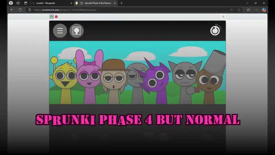 Sprunki Phase 4 But Normal