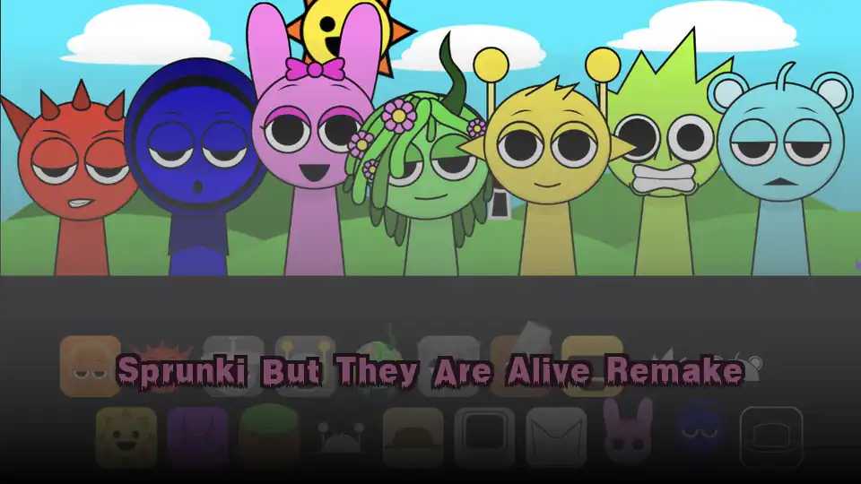 Sprunki But They Are Alive Remake